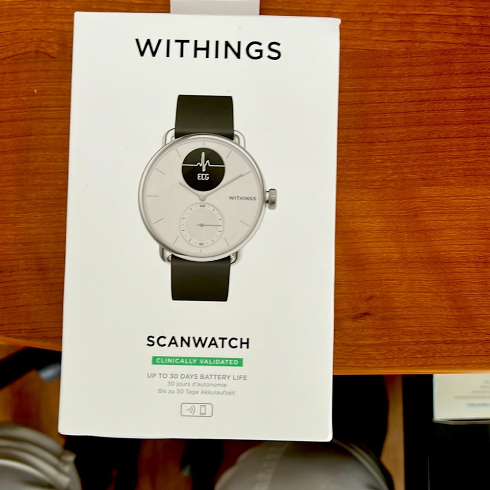 Withings Scanwatch (clinically validated)